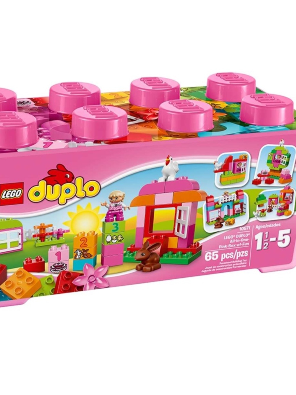 LEGO Duplo Mixed Lot Building Blocks Flowers, colorful set